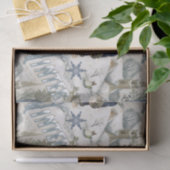 ウィンターブビクトリアンルーズヴィネット 薄葉紙 (ギフト)