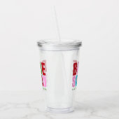 ウィンターブライドスクワッド独身最後の夜 アクリルタンブラー (左)