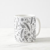 ウィンターブラックボタニカルマグ コーヒーマグカップ (正面右)