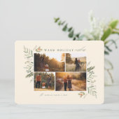 ウィンターブランチホリデーフォトカード シーズンカード (スタンド正面)