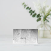 ウィンターブランチ結婚ズ白黒座席表 プレイスカード (スタンド正面)