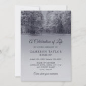 ウィンターブリッジお祝い・オブ・ライフ 招待状 (正面)