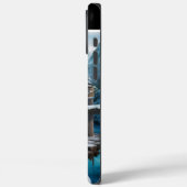 ウィンターブリッジにユキヒョウ Case-Mate iPhoneケース (裏面 / 左)