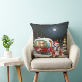 ウィンターブルドッグキャラバンクリスマスアドベンチャー クッション (椅子)