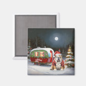 ウィンターブルドッグキャラバンクリスマスアドベンチャー マグネット (正面/裏面)