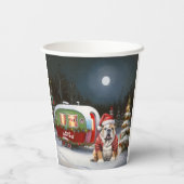 ウィンターブルドッグキャラバンクリスマスアドベンチャー 紙コップ (裏面)
