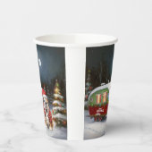 ウィンターブルドッグキャラバンクリスマスアドベンチャー 紙コップ (左)