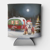 ウィンターブルドッグキャラバンクリスマスアドベンチャー 缶クーラー (正面)