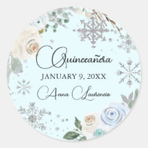 ウィンターブルーとシルバーのクイーンセニョーラ