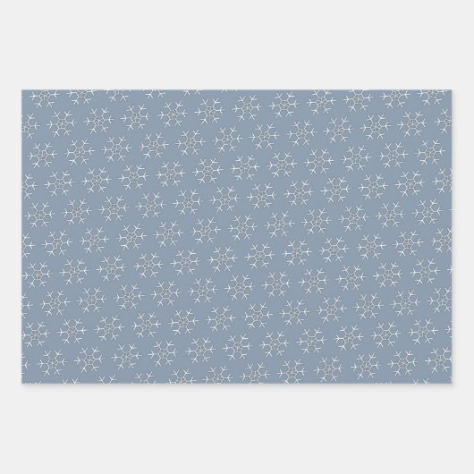 ウィンターブルーの数々の目的 ラッピングペーパーシート (正面3)