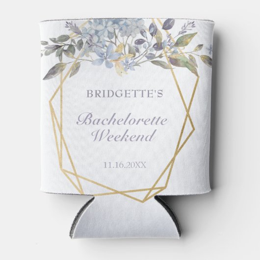 ウィンターブルーの花のバチェロレッテウィークエンド計画 缶クーラー (正面)