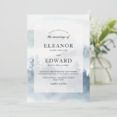 ウィンターブルーウッドランド結婚ズ 招待状 (スタンド正面)
