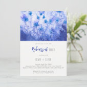 ウィンターブルーガーデンリハーサルディナー 招待状 (スタンド正面)