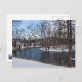 ウィンターブルージェームズリバー ポストカード (正面/裏面)