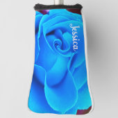 ウィンターブルースパーソナライズされたパターカバー ゴルフヘッドカバー (回転90)