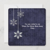 ウィンターブルースパーティー 招待状 (正面)