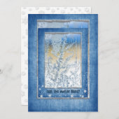 ウィンターブルースパーティー 招待状 (正面/裏面)