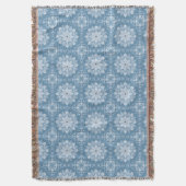 ウィンターブルース スローブランケット (正面縦)