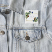 ウィンターブルーティスルユーカリ結婚スワンダーランド 缶バッジ (インサイチュ)