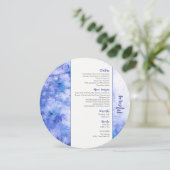 ウィンターブルー庭園の結婚式サークルメニュー メニュー (スタンド正面)