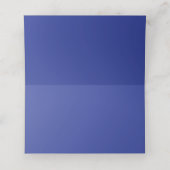 ウィンターブルー庭園の結婚式座席表 プレイスカード (内部開封)