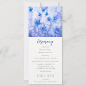 ウィンターブルー庭園の結婚式計画 招待状 (正面)
