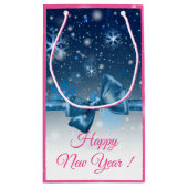 ウィンターブルー スモールペーパーバッグ (裏面)