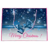 ウィンターブルー ラージペーパーバッグ (正面)