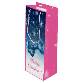 ウィンターブルー ワインギフトバッグ