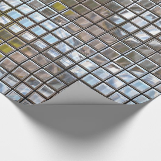 ウィンターブロックユニークフェスティバルシック ラッピングペーパー (角)