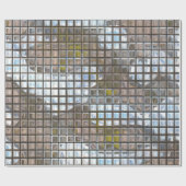 ウィンターブロックユニークフェスティバルシック ラッピングペーパー (フラット)