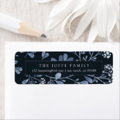 ウィンターブーケ差出人住所 ラベル (インサイチュ)