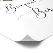 ウィンターブーケ結婚バー ポスター (角)