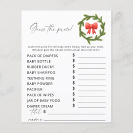 ウィンタープライスゲームを推測