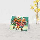 ウィンタープランキンランド カード (黄色い花)