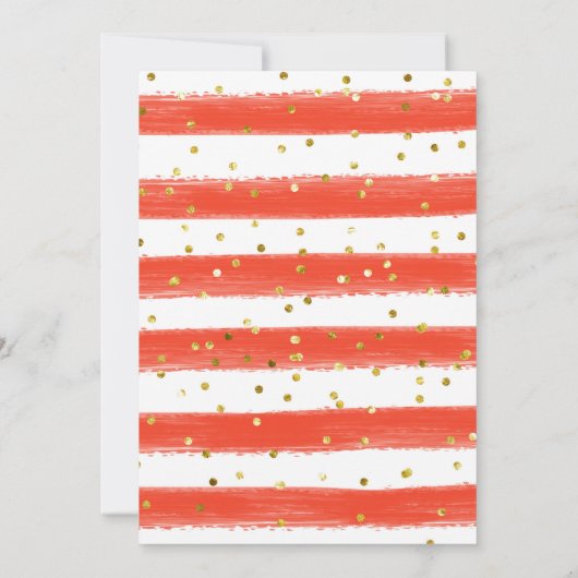 ウィンタープリザーブフローラル メリーリトルクリスマスパーティー - ティー 招待状 (裏面)