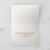 ウィンタープリンツリー フラワーベイビーシャワー サンキューカード (内部)