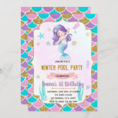 ウィンタープールマーメイドテーマ招待 シーズンカード (正面/裏面)