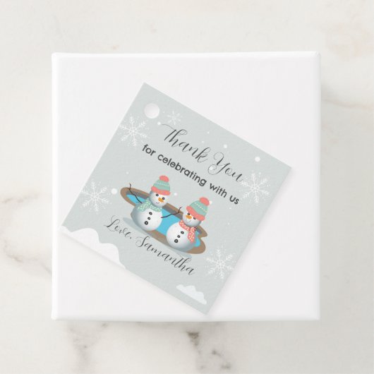 ウィンタープール誕生日パーティー フェイバータグ (インサイチュ)