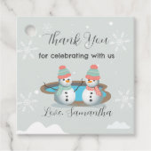 ウィンタープール誕生日パーティー フェイバータグ (正面)