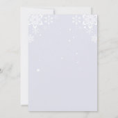 ウィンタープール誕生日パーティー 招待状 (裏面)