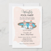 ウィンタープール誕生日パーティー 招待状 (正面)