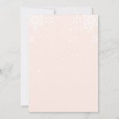 ウィンタープール誕生日パーティー 招待状 (裏面)