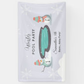 ウィンタープール誕生日パーティー 横断幕 (縦)