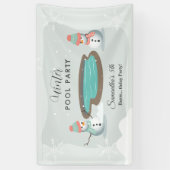 ウィンタープール誕生日パーティー 横断幕 (縦)