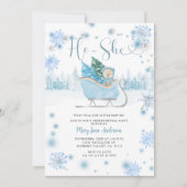 ウィンターベアージェンダーリビール招待状 招待状 (正面)