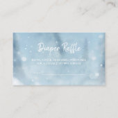 ウィンターベアーブルーベビーおむつラッフルリクエスト エンクロージャーカード (正面)