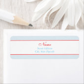 ウィンターベビーシャワー住所 シール (インサイチュ)