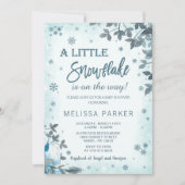 ウィンターベビーシャワー招待状 招待状 (正面)