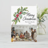 ウィンターベリエレガントーズホリデーカード シーズンカード (スタンド正面)